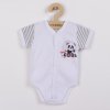 21088 kojenecke celorozepinaci body s kratkym rukavem new baby panda