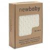 91052 bambusova pletena deka new baby se vzorem 100x80 cm cream