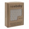 90695 bambusova pletena deka new baby se vzorem 100x80 cm light grey