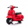95251 detska elektricka motorka baby mix vespa cervena