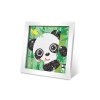 127936 kreativni set obraz s kaminky panda 17cm