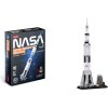 117358 puzzle 3d apollo saturn v rocket 136 dilku