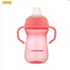 121516 canpol babies hrnecek se silikonovym pitkem firstcup 250ml ruzovy