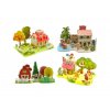 90499 3d puzzle mini zoo mix 20 x 13 x 10 cm 1ks