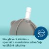 Canpol babies Nevylévací hrneček se slámkou a závažím 270ml BONJOUR PARIS modrý