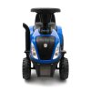 31825 2 detske odrazedlo traktor s vleckou a naradim baby mix new holland zluty