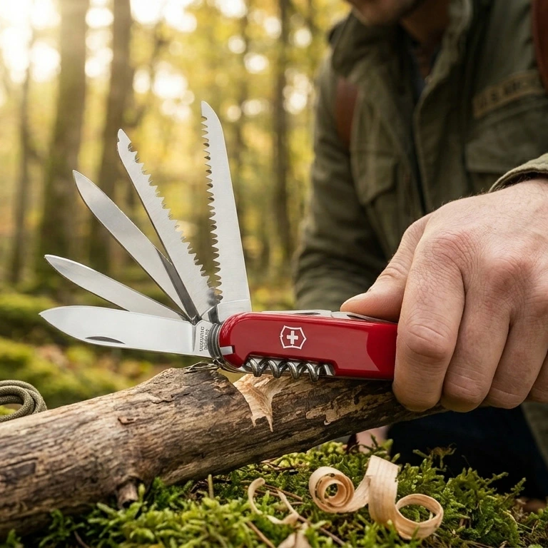 Prečo každý zálesák potrebuje švajčiarsky nôž Victorinox?