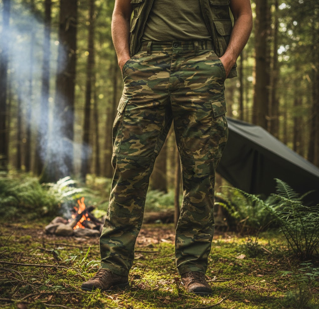 BDU nohavice v akcii - klasický strih