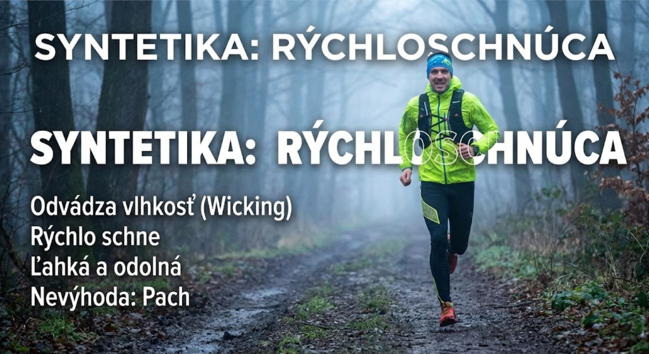 Syntetické športové oblečenie