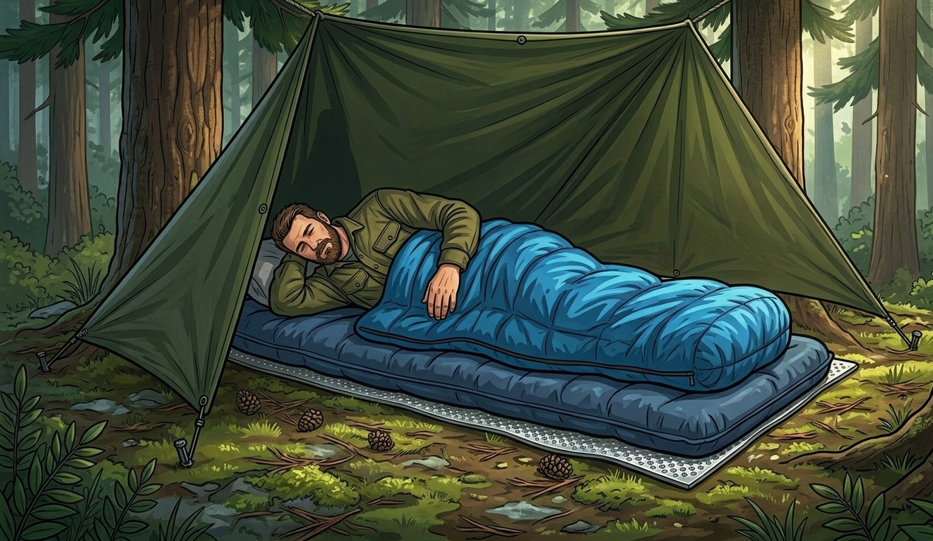 Pohodlie karimatky v teréne