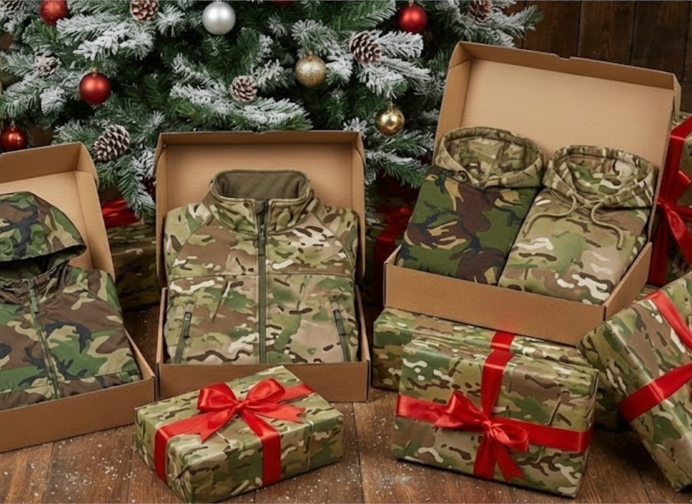 Detské army oblečenie a mikiny