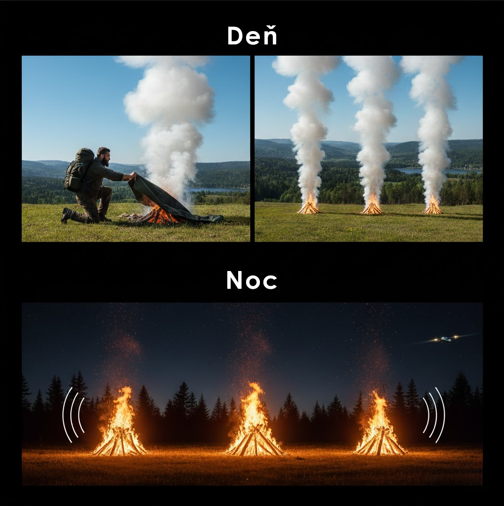 Signál ohňom a dymom
