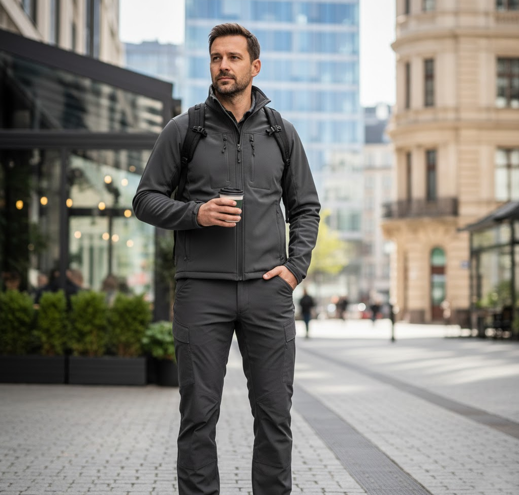 UTP nohavice v mestskom prostredí - civilný strih