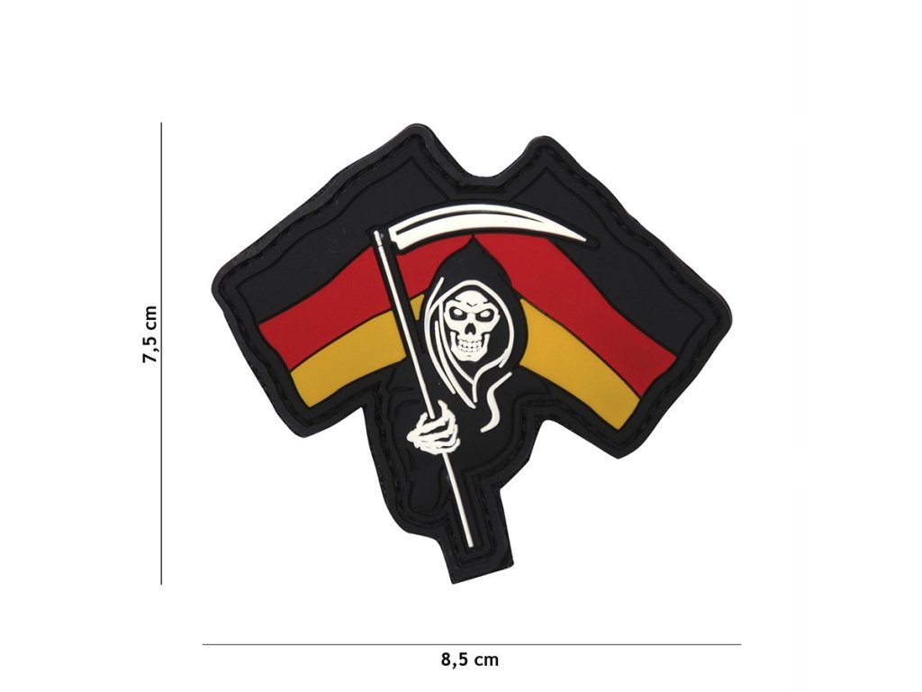 Ohrong Airsoft SAS Patch SWAT PVC Morale Emblema Paintball Badge