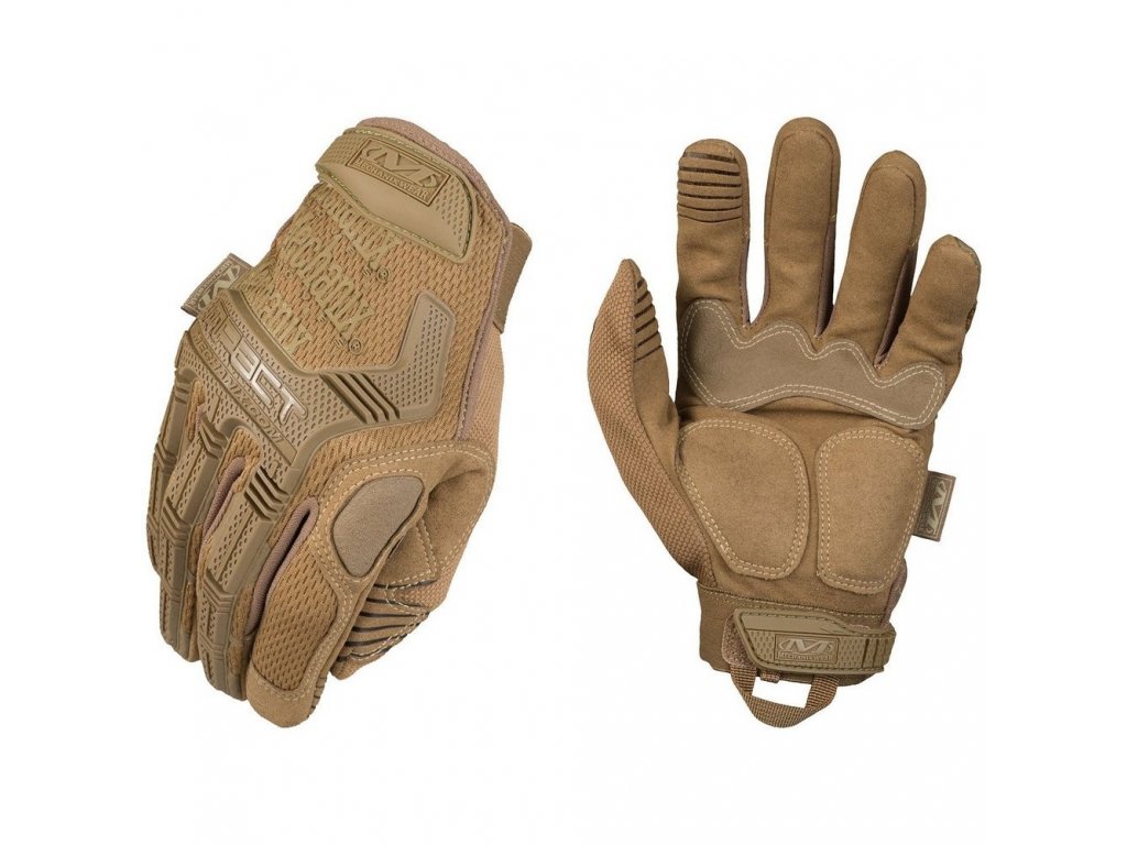 Taktické rukavice M-Pact Mechanix, coyote (Konfekčná veľkosť S)