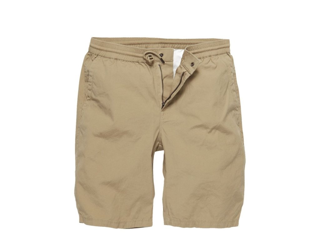 Kraťasy Vintage Industries Kaiden, beige