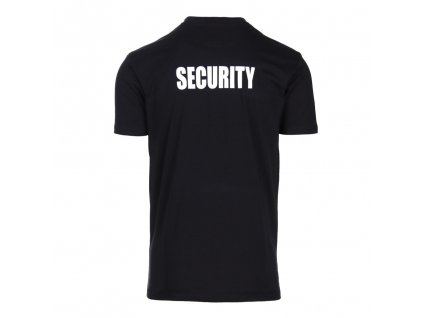 Tričko FOSTEX SECURITY,  čierne (Konfekčná veľkosť 4XL)