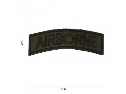 Nášivka PATCH 3D PVC AIRBORNE