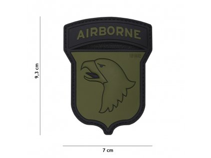 Nášivka PATCH 3D PVC RIP GREY