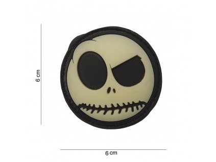 Nášivka PATCH 3D PVC BIG NIGHTMARE SMILEY