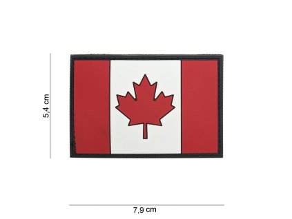 Nášivka PATCH 3D PVC CANADA