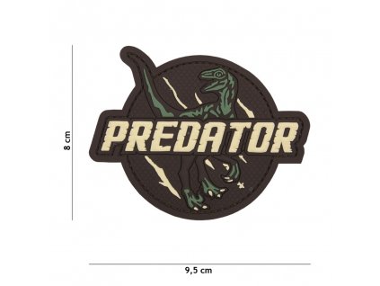 Nášivka PATCH 3D PVC PREDATOR MULTI