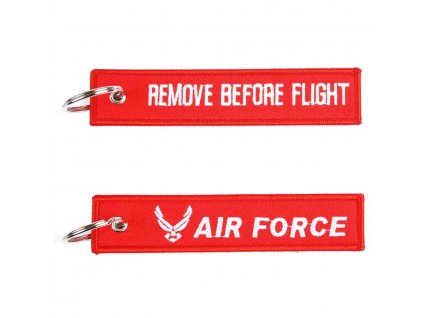 Kľúčenka RBF + Airforce red