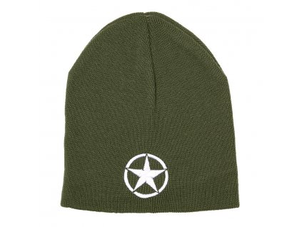 Čiapka pletená "BEANIE" Allied Star, olive