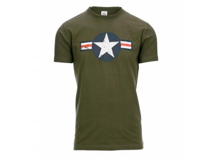Tričko FOSTEX WW II, olive (Konfekčná veľkosť XXL)