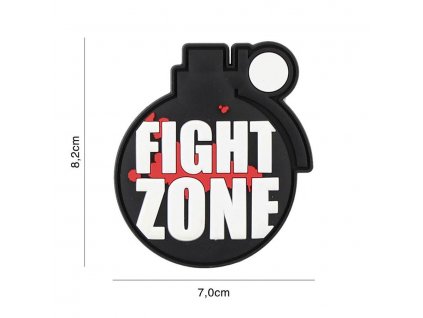 Nášivka PATCH 3D PVC Fight zone