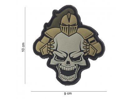 Nášivka PATCH 3D PVC Knight sand