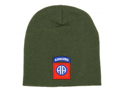 Čiapka pletená "BEANIE" 82nd Airborne, olive