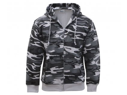 Mikina COMMANDO dark city camo (Konfekčná veľkosť M)