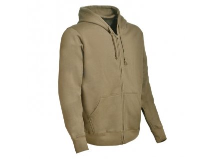 Mikina M-Tramp s kapucňou, coyote (Konfekčná veľkosť S)