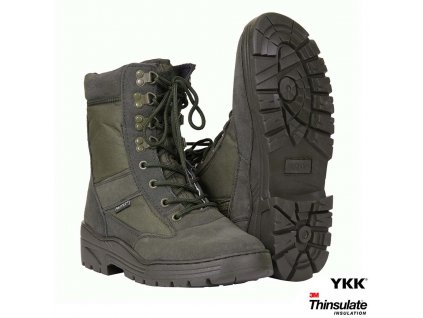 Obuv Fostex Sniper Boots Zipper, olive (Veľkosť obuvi 38)