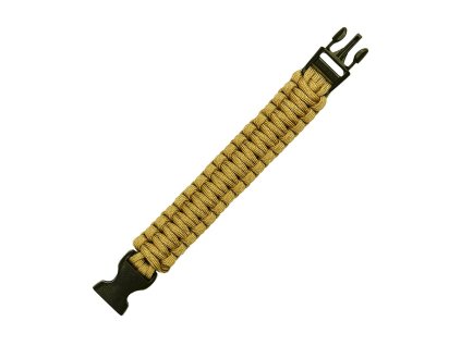 Náramok 101inc. 7 inch "PARACORD" JYFPB15, coyote
