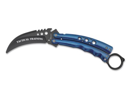 Nôž karambit Albainox tréningový, modrý