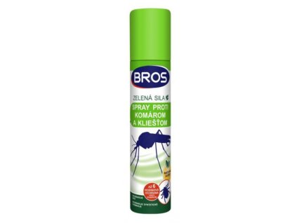 BROS Repelent sprej proti komárom a kliešťom 90ml