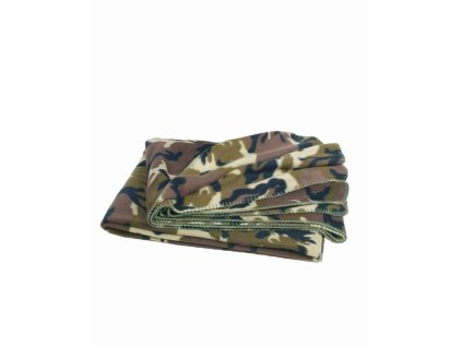 Deka fleece Mil-Tec 200x150cm, WOODLAND