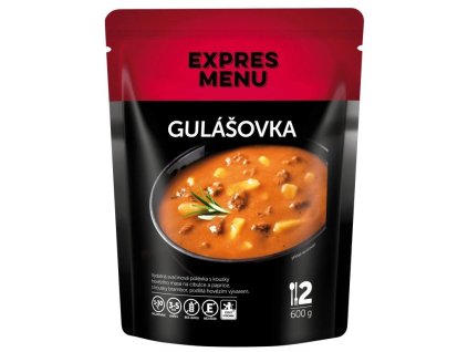 Expres menu - Gulášová polievka 2 porcie
