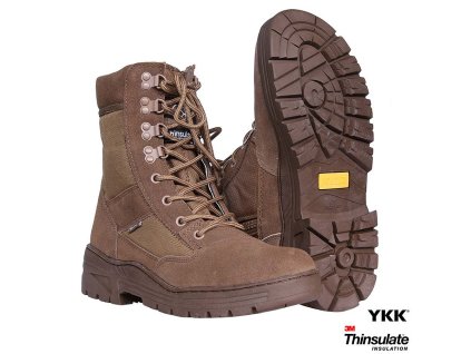 Obuv Fostex Sniper Boots Zipper, coyote