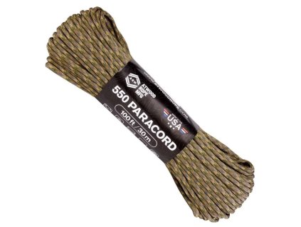 Para HELIKON šnúra Paracord 550 Lbs 30m, M Camouflage
