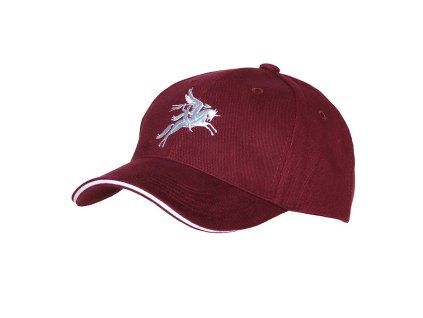 Šiltovka "Baseball" Pegasus Airborne Maroon