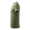Tričko Malfini BASIC 129, khaki (Konfekčná veľkosť L)