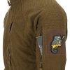 Mikina ALPHA TACTICAL Grid Fleece HELIKON, coyote