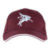 Šiltovka "Baseball" Pegasus Airborne Maroon