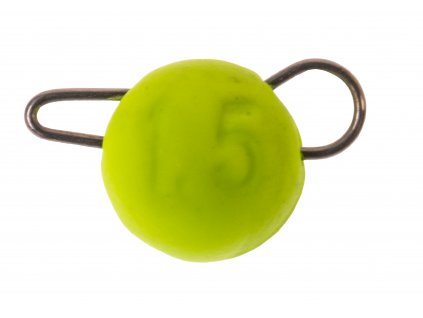 ZECK - čeburaška - Tungsten Cheburashka Head Yellow (hmota 10 g)