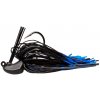 zeck fishing skirted jig black and blue