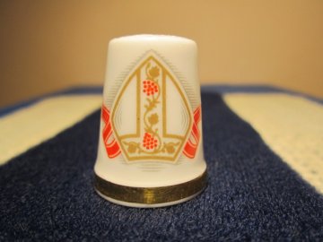 Sběratelský náprstek - Royal Albert England - Návštěva Papeže 1982, Anglie