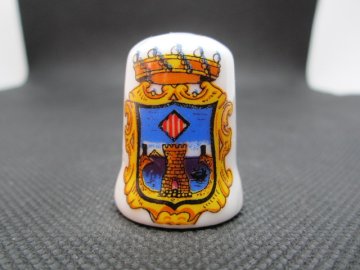 Sběratelský náprstek - Španělsko - Benidorm, znak